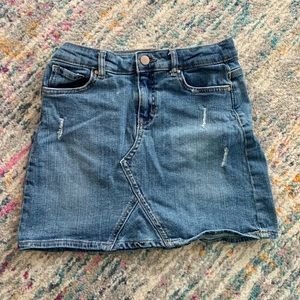 Girls size 10-12 jean skirt